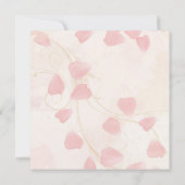 ピーチ花びら&クリームデイトカードを保存 (裏面)