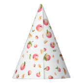 ピーチ誕生日 パーティーハット (裏面)