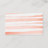 ピーチ赤ちゃんシャワーおむつラッフルカード エンクロージャーカード (裏面)