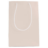 ピーチ赤面結婚ズ ミディアムペーパーバッグ (正面)