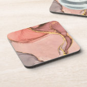 ピーチ金ゴールドグード コースター (左側)