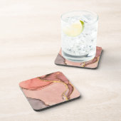 ピーチ金ゴールドグード コースター (右側)