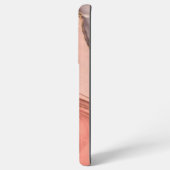 ピーチ金ゴールドグード SAMSUNG GALAXYケース (裏面横)