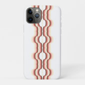 ピーチ ウェーブ シンメトリー Case-Mate iPhoneケース (裏)