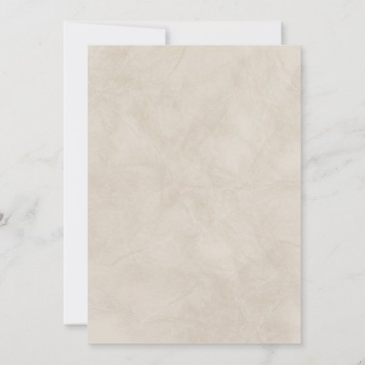 ピーチ&エレガントセージグリーン結婚式招待状 セーブザデート (裏面)