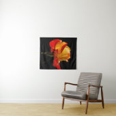 ピーチ オレンジ ローズ タペストリー (インサイチュ(横))