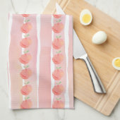 ピーチ キッチンタオル (四つ折り)