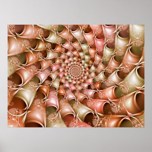 ピーチ&クリームスパイラル ポスター (正面)