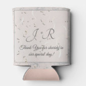 ピーチ&グレイ大理石モノグラーム 缶クーラー (裏面)