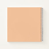 ピーチ・ネバー・エンド・トゥ・ド・リスト・ノート ノートブック (裏面)