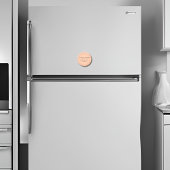 ピーチ・バイリンガル乳糖アレルギースペインの警報 マグネット