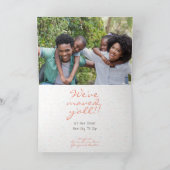 ピーチ&ブラウンホームスウィートニューホーム – テキサス州 案内状 (内部)