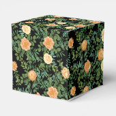 ピーチ&ブラックピーニー&バラフローラ結婚ズ フェイバーボックス (裏面サイド)