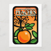 ピーチ ポストカード (正面)