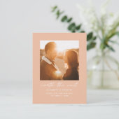 ピーチ・ワース結婚・ザ・ウェイズ・ザ・デート 案内ポストカード (スタンド正面)