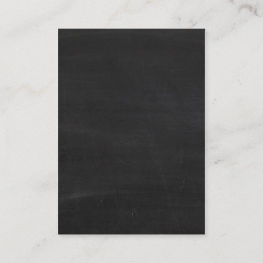 ピーチ、私たちの小さなピーチ、誕生日配布用チケット 名刺 (裏面)