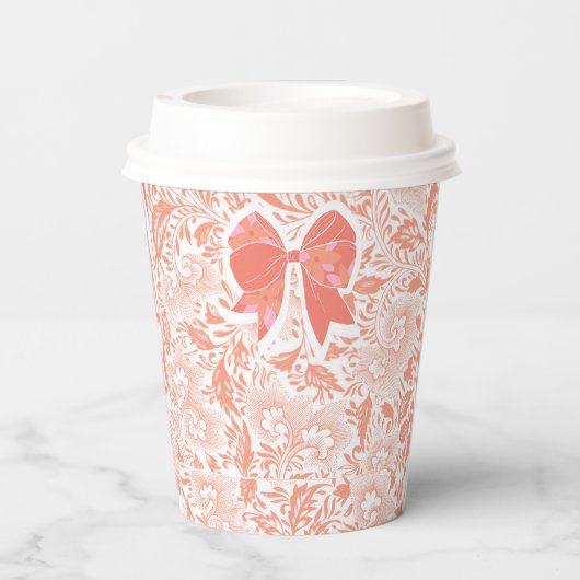 ピーチ 紙コップ (裏面)