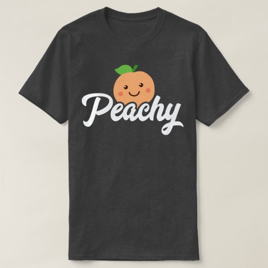 ピーチ Tシャツ (デザイン正面)
