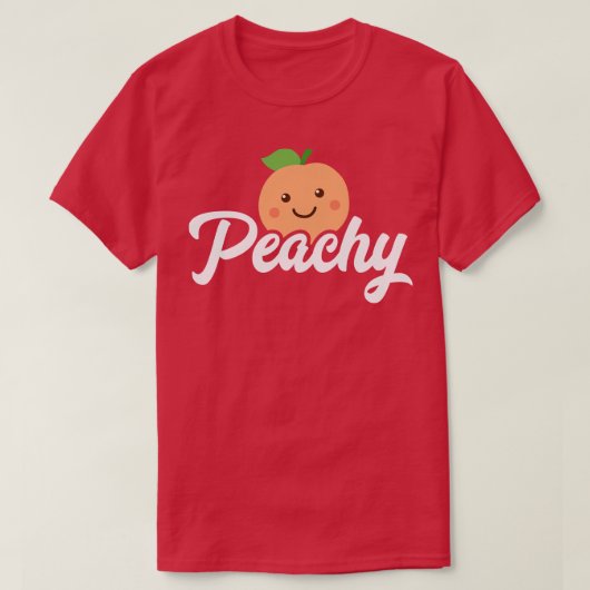ピーチ Tシャツ (デザイン正面)