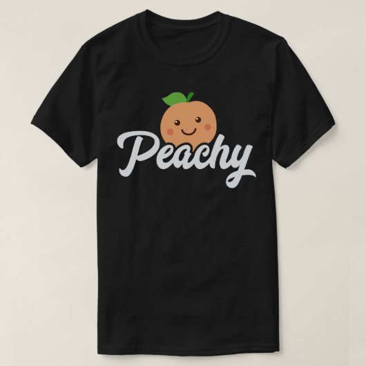 ピーチ Tシャツ (デザイン正面)