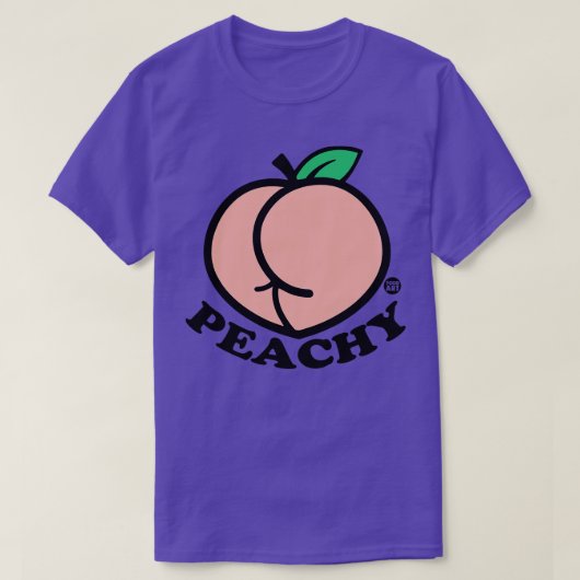 ピーチ Tシャツ (デザイン正面)