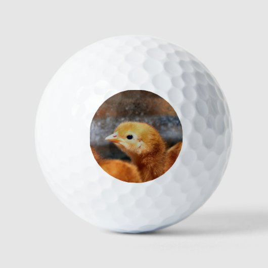 ピーッと鳴る ゴルフボール (正面)