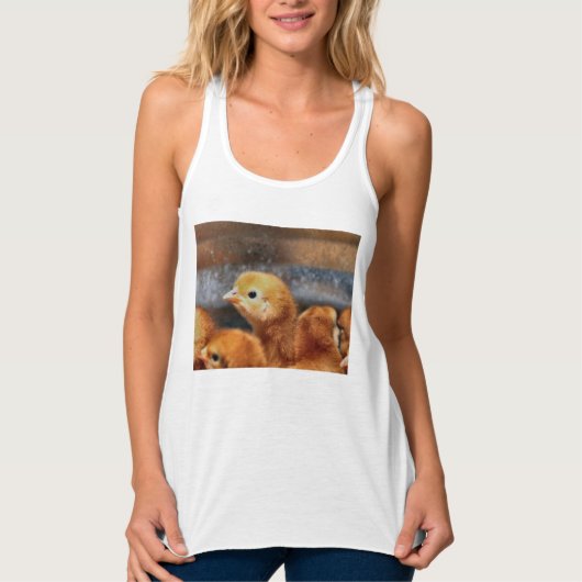 ピーッと鳴る タンクトップ (正面)