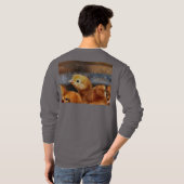 ピーッと鳴る Tシャツ (裏面フル)