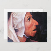 ピーテル・ブリューゲルによる「老農夫」 ポストカード (正面/裏面)