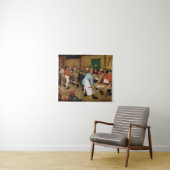 『ピーテル・ブリューゲル(父)の農村の婚礼』 タペストリー (インサイチュ(横))