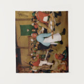 『ピーテル・ブリューゲル(父) の農民の結婚』 タペストリー (正面)