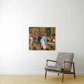 ピーテル・ブリューゲル(父) の『農民の婚礼』 タペストリー (インサイチュ(横))