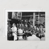 ピートのランチカウンター， 1950 ポストカード (正面/裏面)