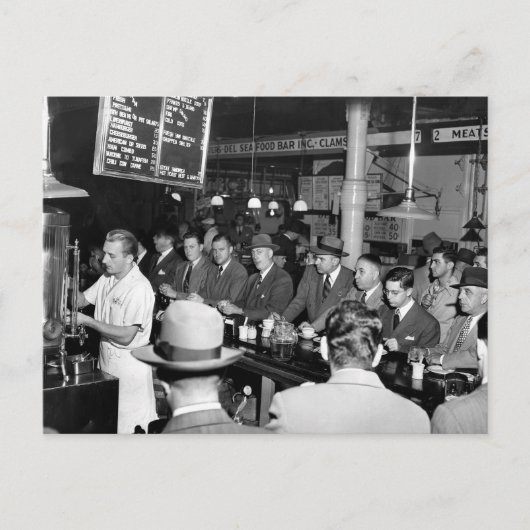ピートのランチカウンター， 1950 ポストカード (正面)