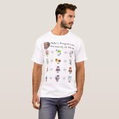 ピートの価値の階層 Tシャツ (正面フル)