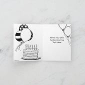 ピートの挨拶 カード (内部)