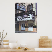 ピートファウンテンズクラブ、ニューオーリンズ ポスター (キッチン)