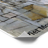 ピートモンドリアンスチルライフwithジンガーポットII ポスター (角)