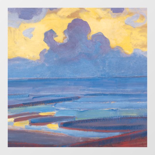 ピートモンドリアンバイザシーファウン絵画ズ ウィンドウサイン (シート)