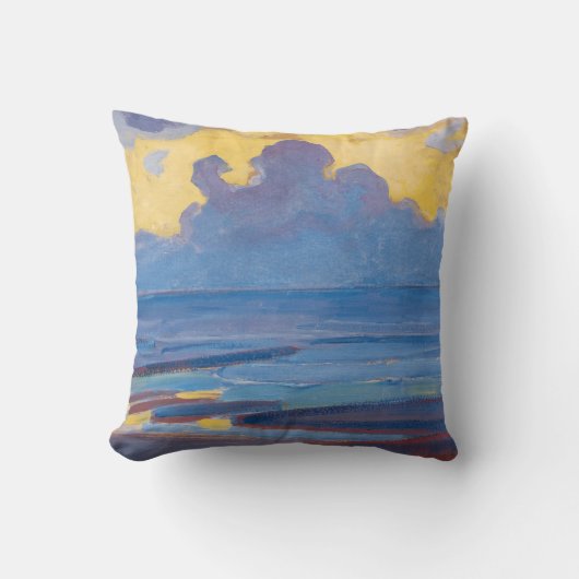 ピートモンドリアンバイザシーファウン絵画ズ クッション (正面)