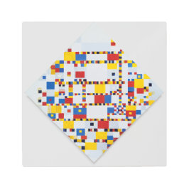 ピートモンドリアンビクトリーブギーウーギー メタルプリント