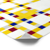 ピートモンドリアンブロードウェイブギーウギー ポスター (角)