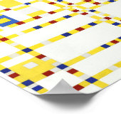 ピートモンドリアンブロードウェイブギーウーギー1942 ポスター (角)