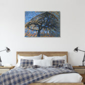 ピートモンドリアンリンゴ花の木抽象芸術プリント キャンバスプリント (インサイチュ (寝室))