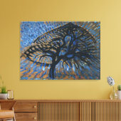 ピートモンドリアンリンゴ花の木抽象芸術プリント キャンバスプリント (インサイチュ (リビング))