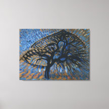 ピートモンドリアンリンゴ花の木抽象芸術プリント