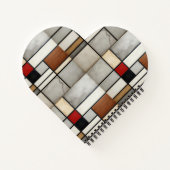 ピートモンドリアンヴィンテージ ノートブック (裏面)