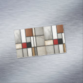 ピートモンドリアンヴィンテージ マグネット名刺 (インサイチュ)