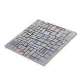 ピートモンドリアン作曲第IV 1914 タイル (側面)