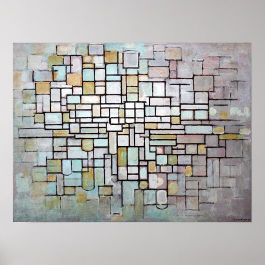 ピートモンドリアン合成番号II ポスター (正面)